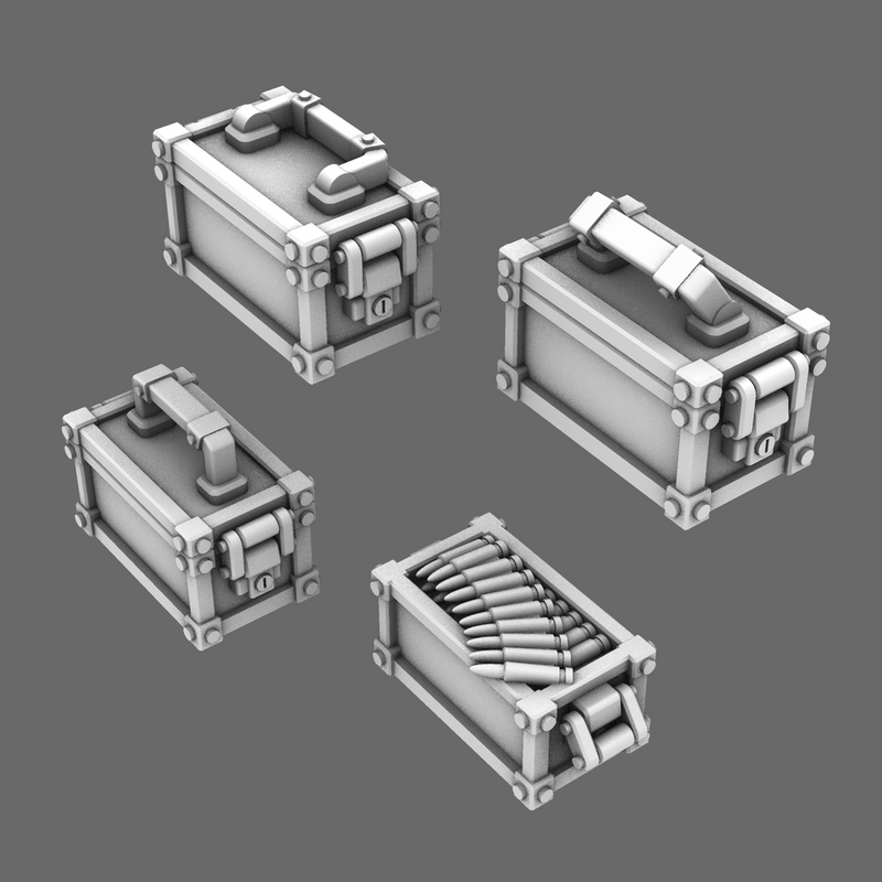 BWTF Scenics Ammo Boxes - Only-Games