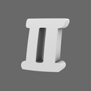 Space Knights V10K Standard Roman Numeral 02 Shoulder Symbols - Only-Games