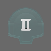 Space Knights DV04 Standard Roman Numeral 02 Shoulder Symbols - Only-Games