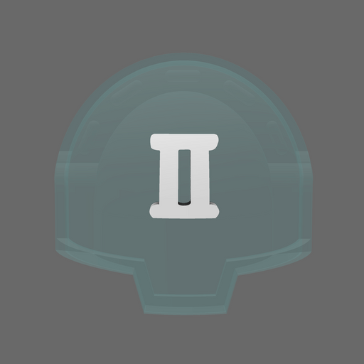 Space Knights DV04 Standard Roman Numeral 02 Shoulder Symbols - Only-Games