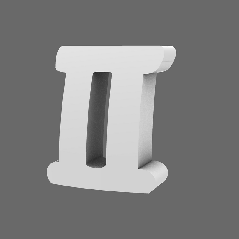 Space Knights DV04 Standard Roman Numeral 02 Shoulder Symbols - Only-Games