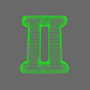 Space Knights V10R Standard Roman Numeral 02 Shoulder Symbols - Only-Games