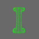 Space Knights V10B Standard Roman Numeral 01 Shoulder Symbols - Only-Games