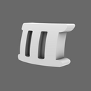 Space Knights DV04 Standard Roman Numeral 03 Shoulder Symbols - Only-Games