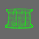 Space Knights V10R Standard Roman Numeral 03 Shoulder Symbols - Only-Games