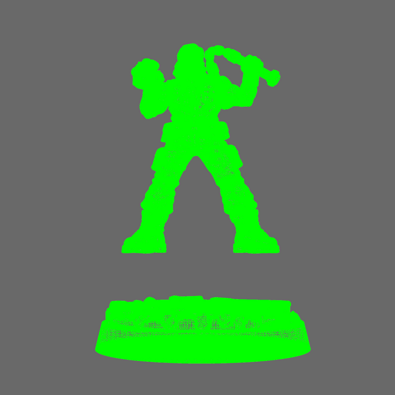 Colonial Troops Action Hero Chuck - Only-Games