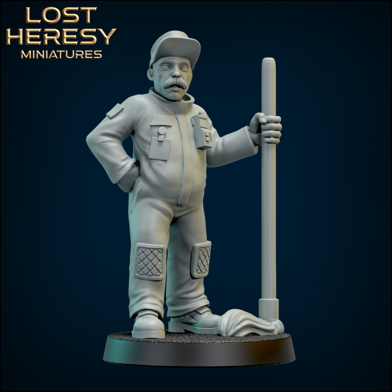 Space Station Janitor - Only-Games