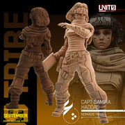 Cyberpunk - Capt. Samira Haddad - Nomad Tribes - Only-Games