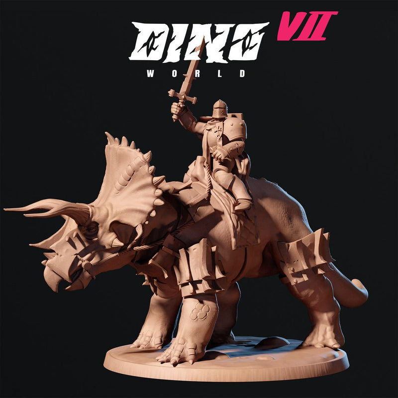 tRICERATOPS MOUNT KNIGHT - Only-Games