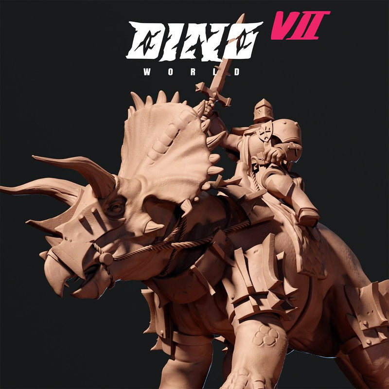tRICERATOPS MOUNT KNIGHT - Only-Games