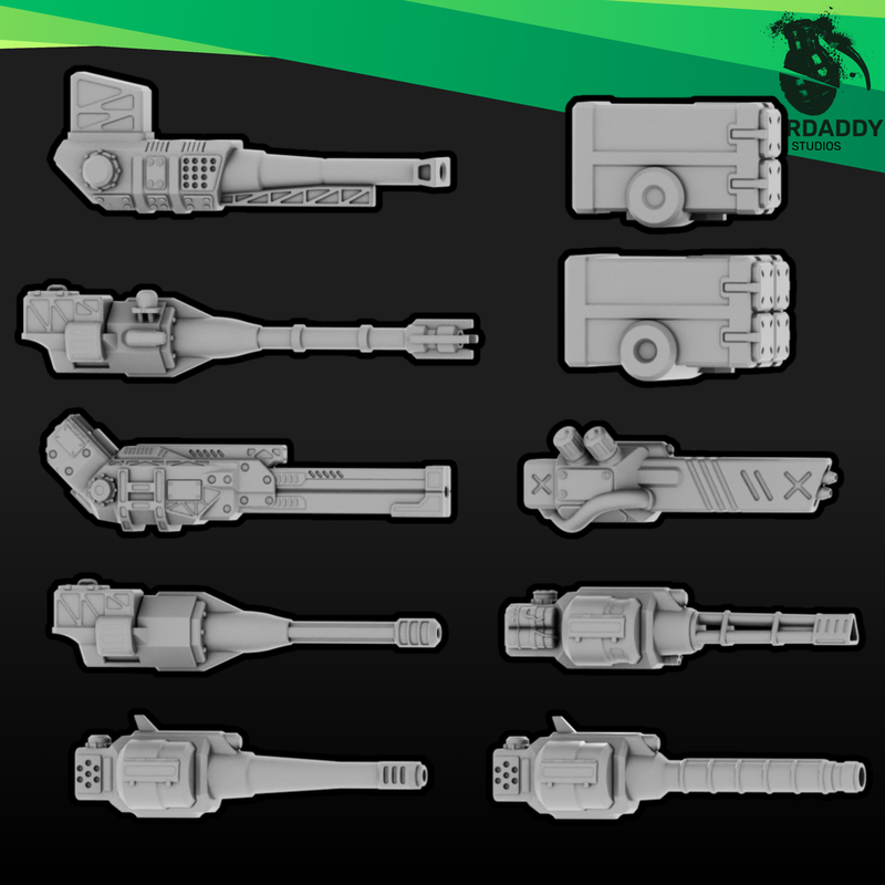 Sci-Fi - Skipjack Light Mech (10mm) (Multipart)