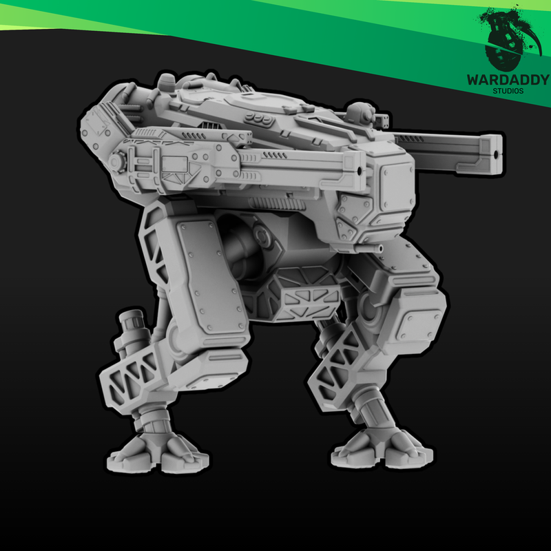 Sci-Fi - Skipjack Light Mech (10mm) (Multipart)