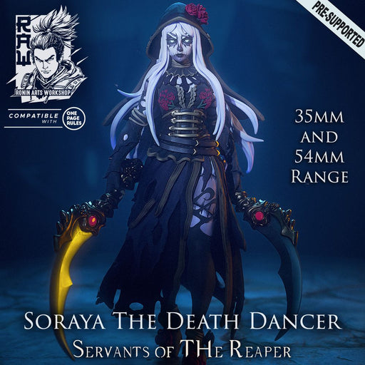 Soraya The Death Dancer - Dia De Muertos Catrina - STL only - Only-Games