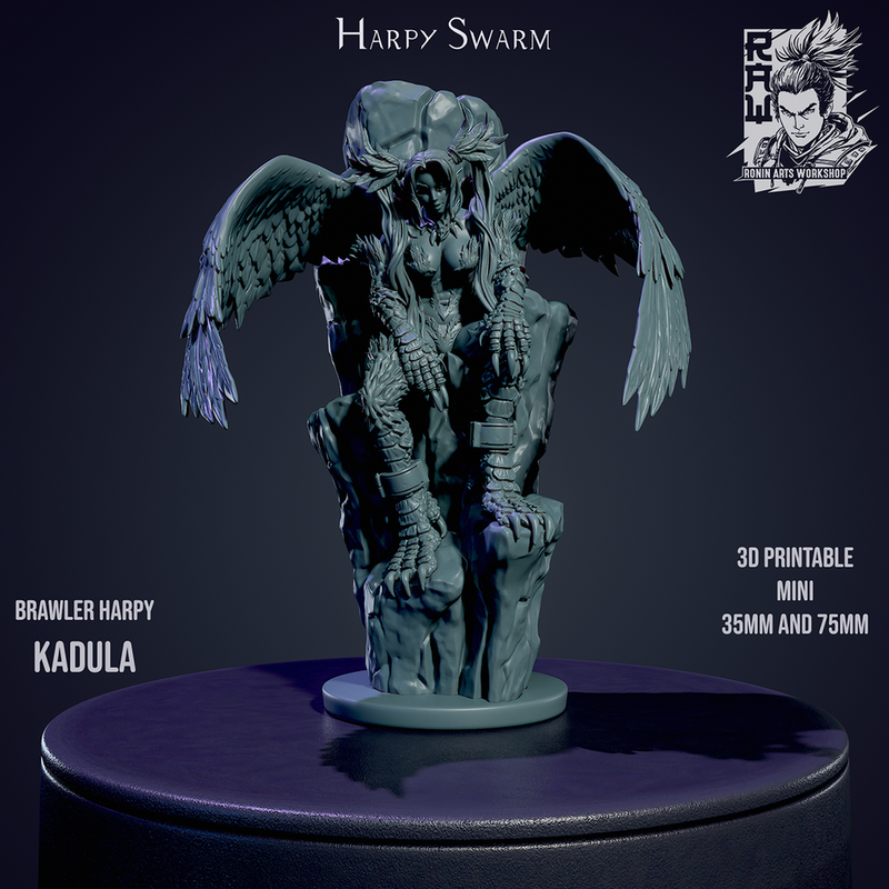 Kadula - Brawler Harpy (NSFW) True Form - Only-Games