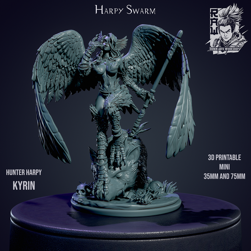 Kyrin - Hunter Harpy - 75mm - Only-Games