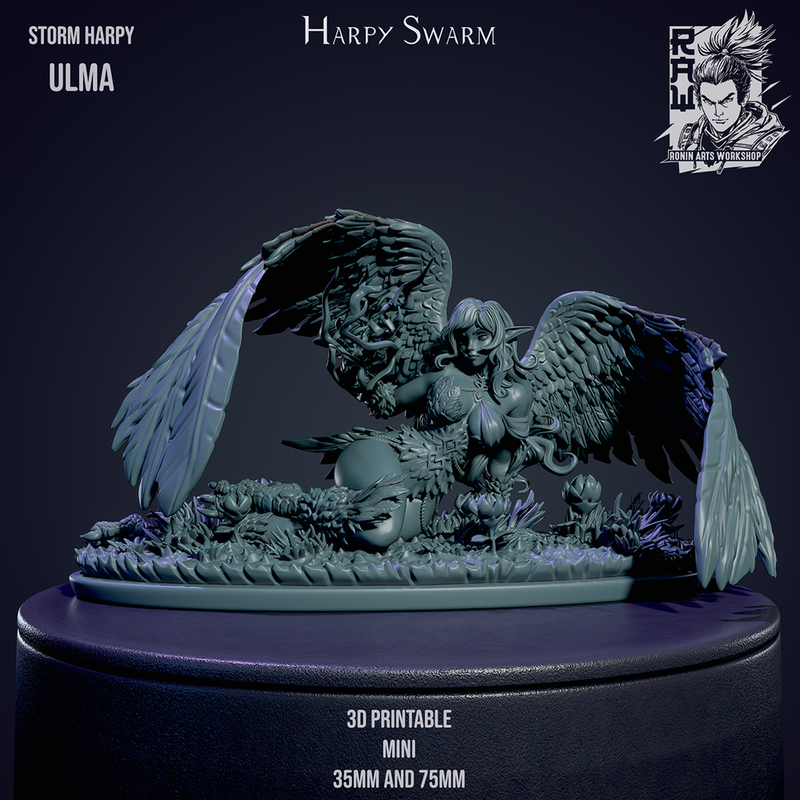 Ulma - Storm Harpy - 75mm - Only-Games
