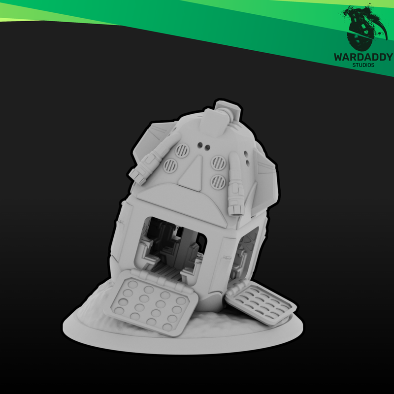 Squad Drop Pod (10mm)