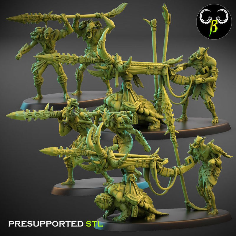 Stabba Thrower and Stabba Crew