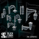 Street Wall Lamps - Only-Games