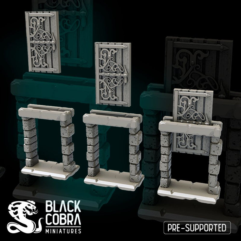 Diorama and Scenography Door Set -2 - Only-Games