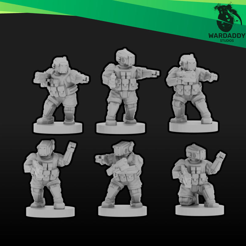 TAC-AI Tactical AI Infantry 10mm
