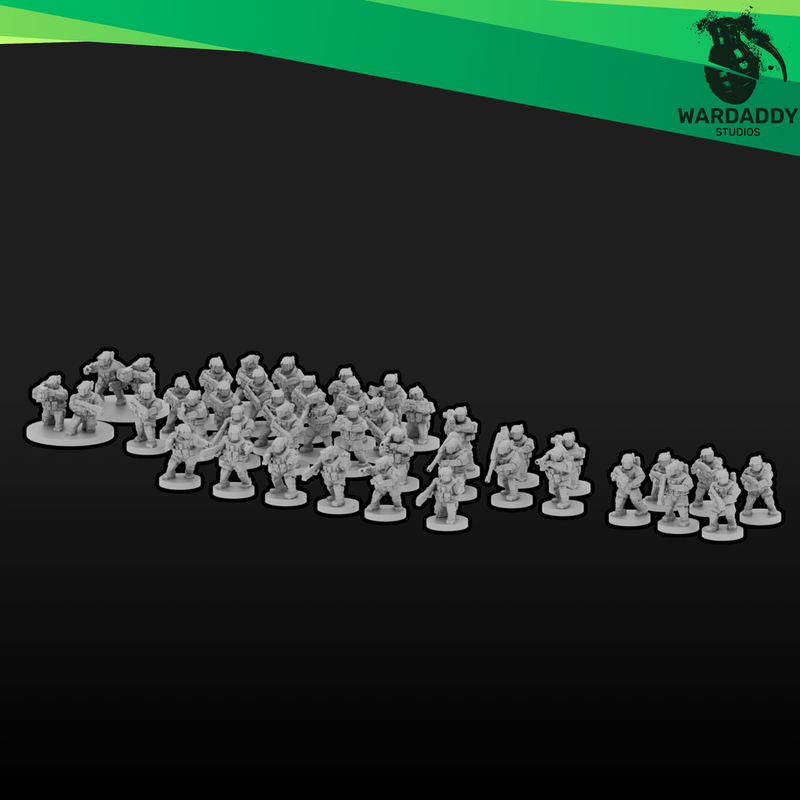 TAC-AI Tactical AI Infantry 10mm