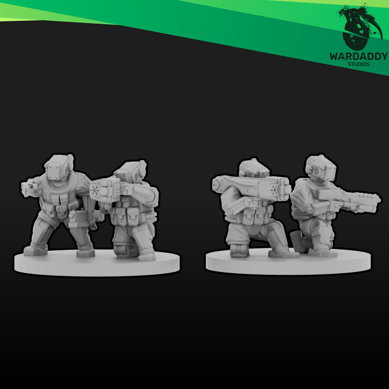 TAC-AI Tactical AI Infantry 10mm
