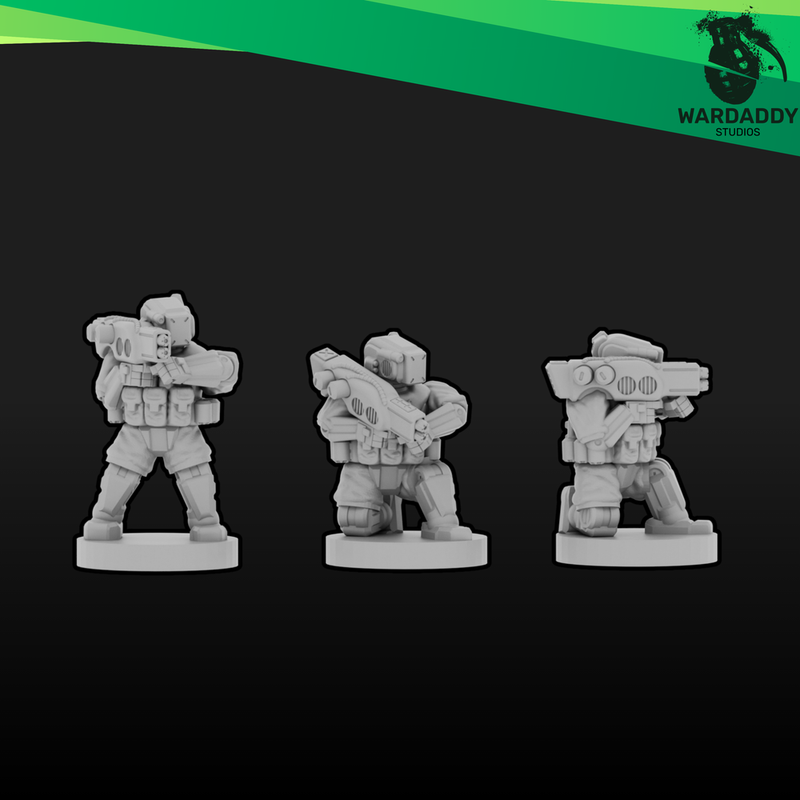 TAC-AI Tactical AI Infantry 10mm