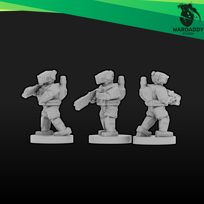 TAC-AI Tactical AI Infantry 10mm