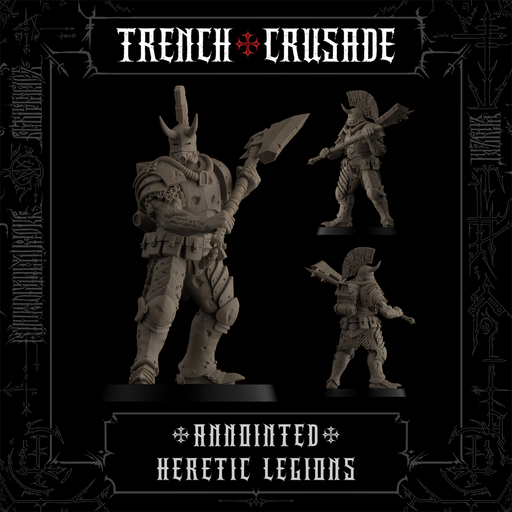 Trench Crusade - Annointed (axe) - Heretic Legion - Only-Games