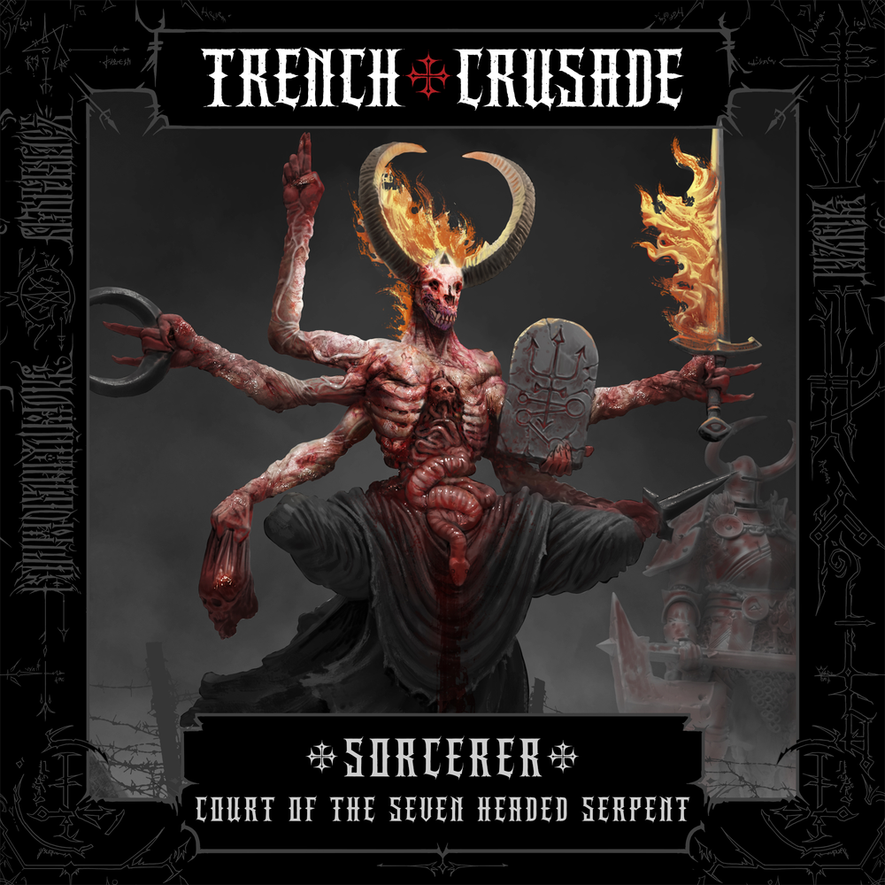 Trench Crusade - Sorcerer - Court of the Seven Headed Serpent