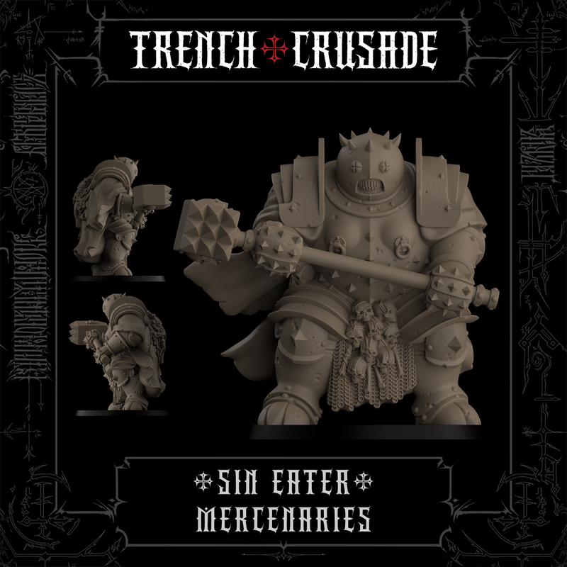 Trench Crusade - Sin Eater- Mercenaries - Only-Games