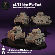 Remnants of Old Byzantium E6/84 Interwar Tank - Only-Games