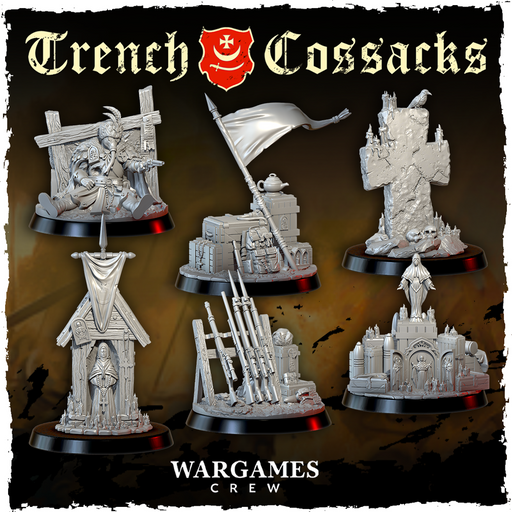 Trench Cossacks Objective Markers x6 - Only-Games