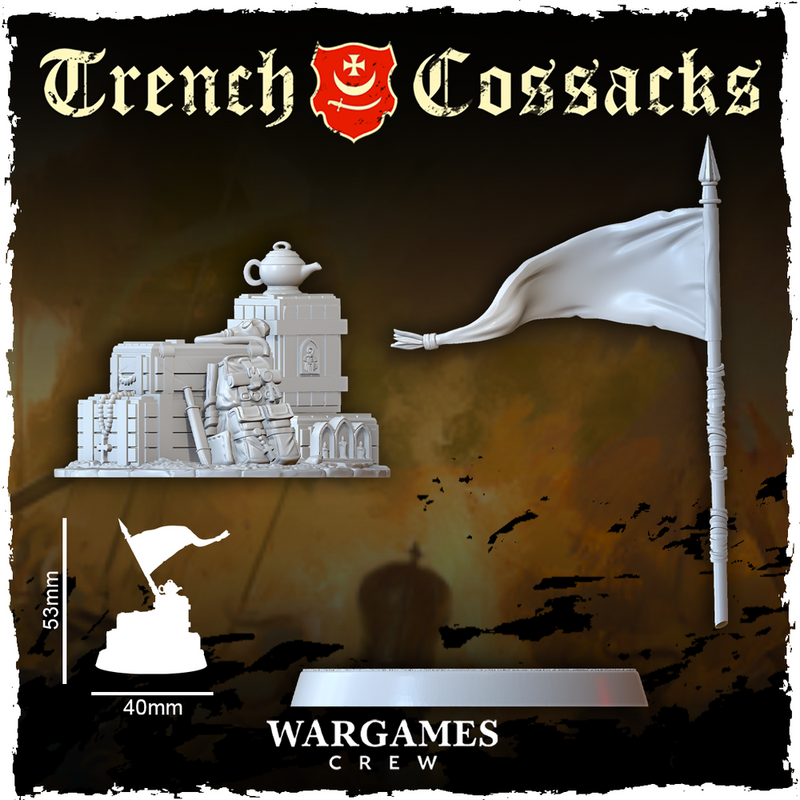 Trench Cossacks Objective Markers x6 - Only-Games
