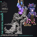 The Crystal Grader - Geckolds -  PRESUPPORTED - Illustrated and Stats - 32mm scale