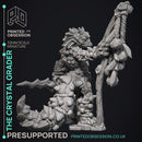 The Crystal Grader - Geckolds -  PRESUPPORTED - Illustrated and Stats - 32mm scale
