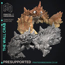 Crab Folk - 15 Models -  PRESUPPORTED - Illustrated and Stats - 32mm scale