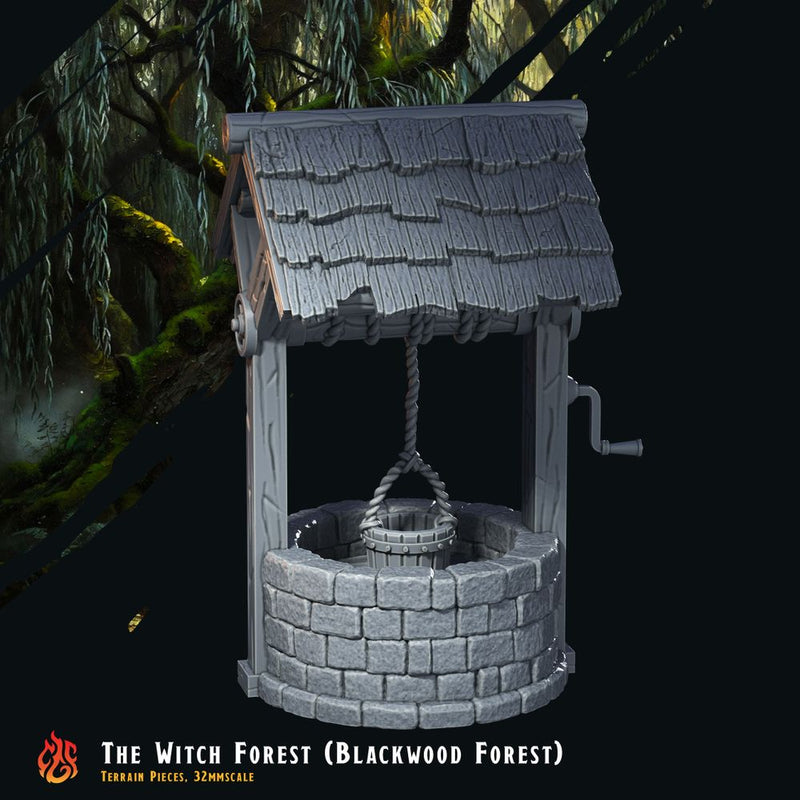 Witch Forest Scenery Pieces