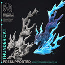 Elemental Creatures 2 - 8 Models -  PRESUPPORTED - Illustrated and Stats - 32mm scale