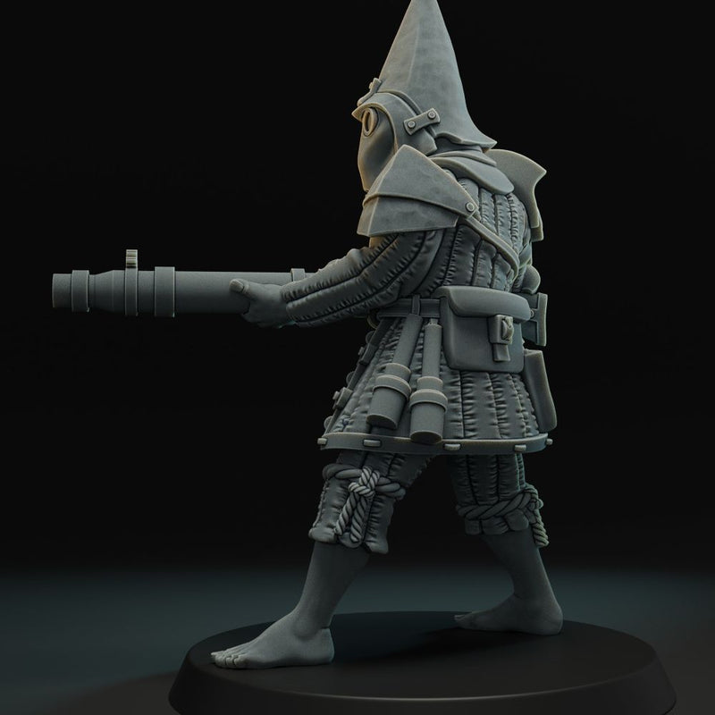 Trench walker with Lewis