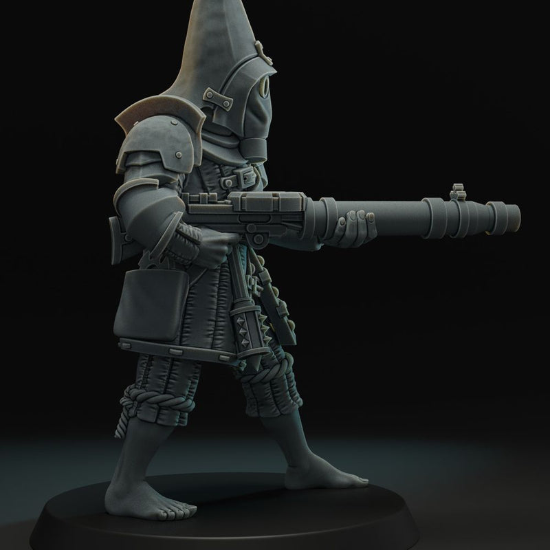 Trench walker with Lewis
