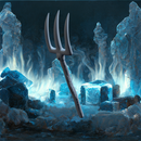 Barbarian Trident - Camp Guard Trident STL, DnD & Wargaming Weapon