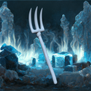 Barbarian Trident - Camp Guard Trident STL, DnD & Wargaming Weapon