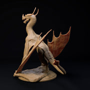 Trihorn Wyvern/Dragon 32mm scale - Only-Games