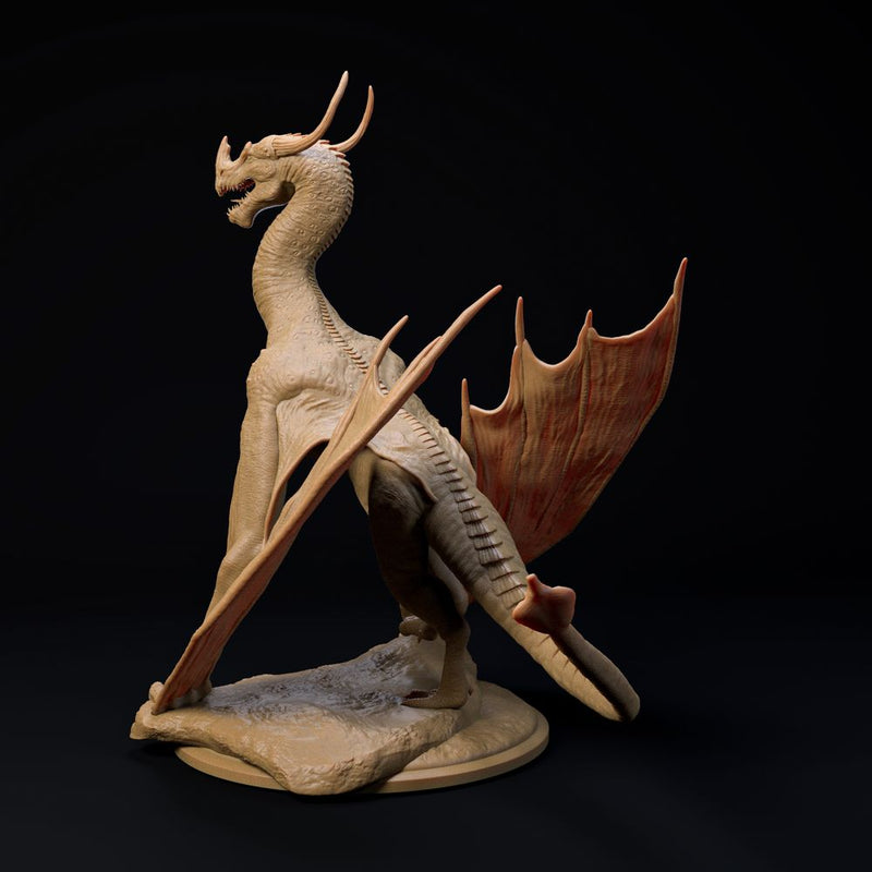 Trihorn Wyvern/Dragon 32mm scale - Only-Games
