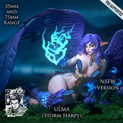 Ulma - Storm Harpy (NSFW) True Form - STL only - Only-Games