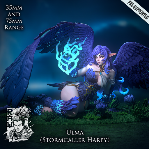 Ulma - Storm Harpy - STL only - Only-Games
