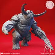 Screeching Umber Hulk - Tabletop Miniature (Pre-Supported) - Only-Games