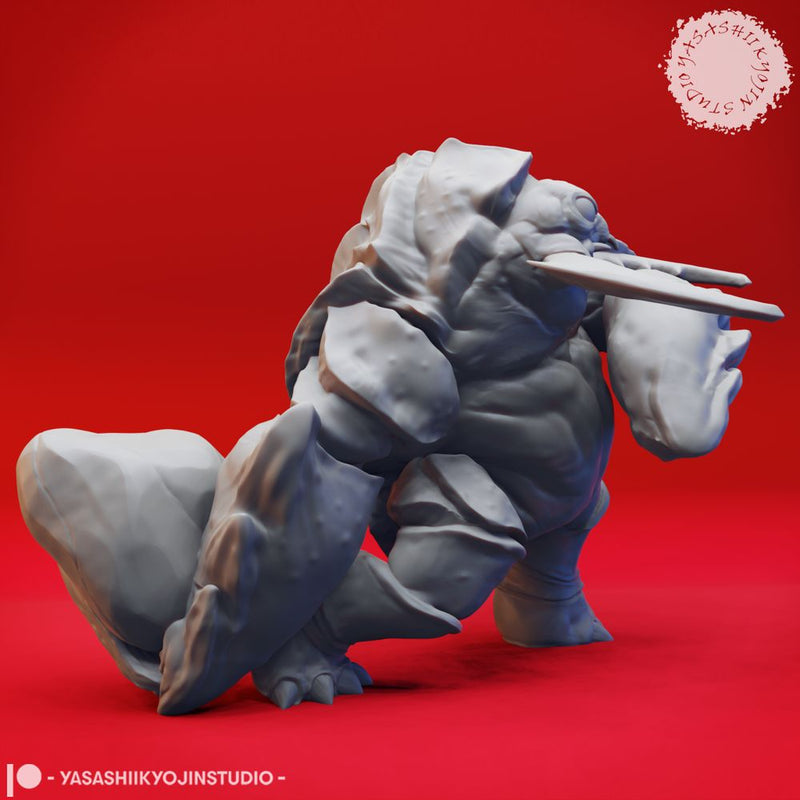 Lobbing Umber Hulk - Tabletop Miniature (Pre-Supported) - Only-Games